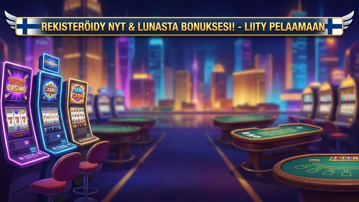 Rekisteröidy bonuksella